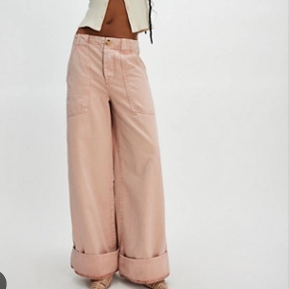Free People Pants - NWT Free People Long Game Chino Pants